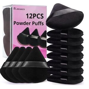 Black Makeup Sponge Set